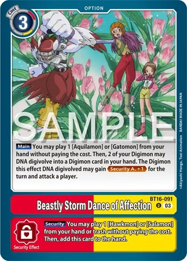 Beastly Storm Dance of Affection