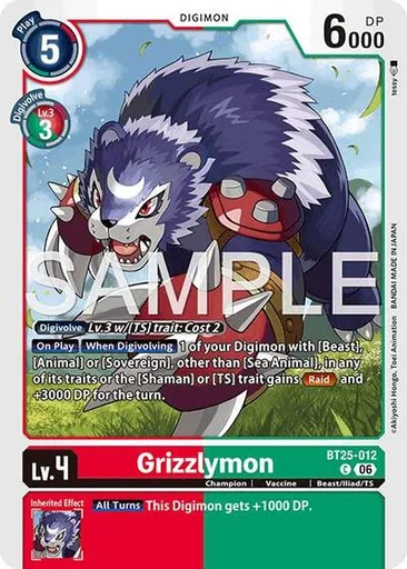 Grizzlymon