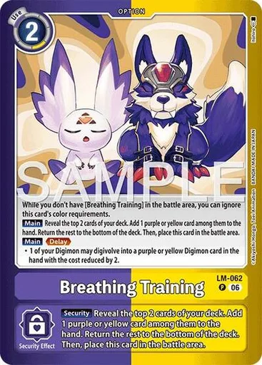 Breathing Training