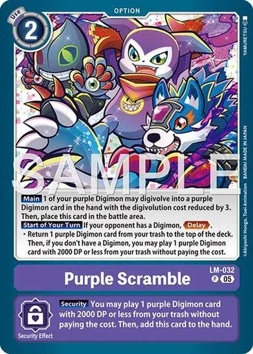 Purple Scramble