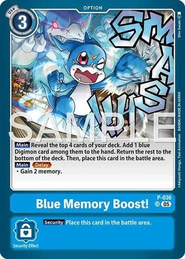 Blue Memory Boost!