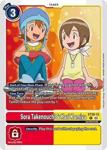 Sora Takenouchi & Kari Kamiya