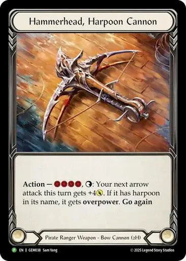 Hammerhead, Harpoon Cannon