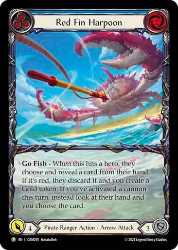Red Fin Harpoon