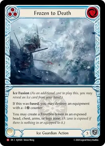 Frozen to Death