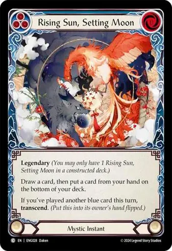 Rising Sun, Setting Moon