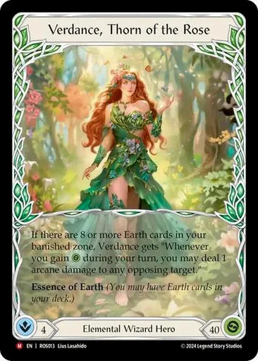Verdance, Thorn of the Rose
