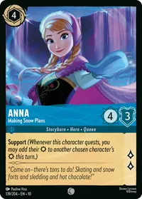 Anna - Making Snow Plans
