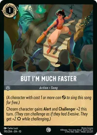 But I'm Much Faster