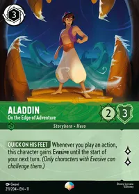 Aladdin - On the Edge of Adventure
