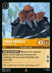 Cobra Bubbles - Dedicated Official
