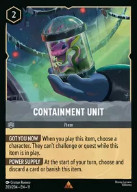 Containment Unit