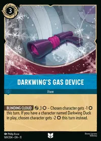 Darkwing's Gas Device