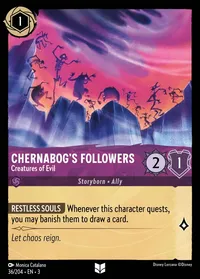 Chernabog's Followers - Creatures of Evil