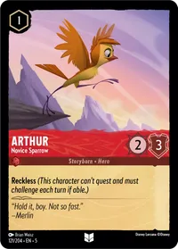 Arthur - Novice Sparrow