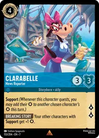 Clarabelle - News Reporter