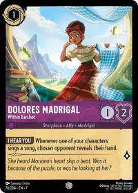 Dolores Madrigal - Within Earshot