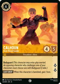 Calhoun - Hard-Nosed Leader