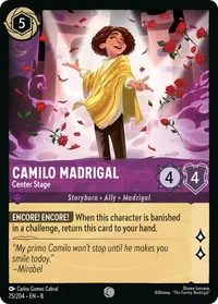 Camilo Madrigal - Center Stage
