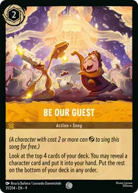 Be Our Guest