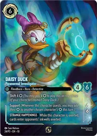 Daisy Duck - Paranormal Investigator