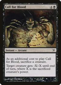 Call for Blood
