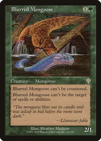 Blurred Mongoose