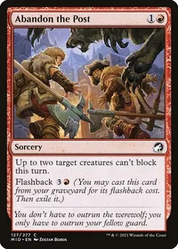 Abandon the Post