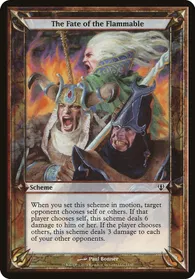 The Fate of the Flammable