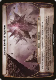 Hedron Fields of Agadeem