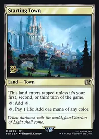 Starting Town