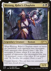 Wernog, Rider's Chaplain