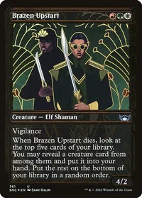 Brazen Upstart