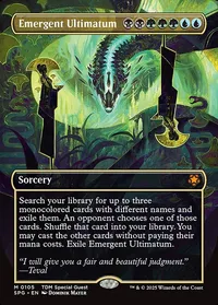 Emergent Ultimatum