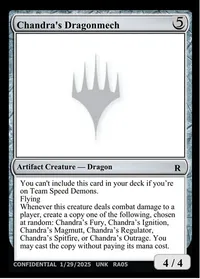 Chandra's Dragonmech