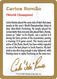 Carlos Romão Bio