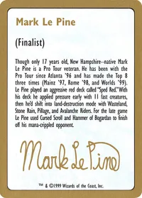Mark Le Pine Bio