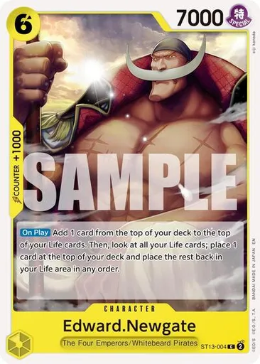 Edward.Newgate - ST13-004 (Pirate Foil)