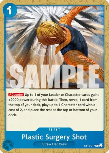 Plastic Surgery Shot - ST12-017 (Pirate Foil)
