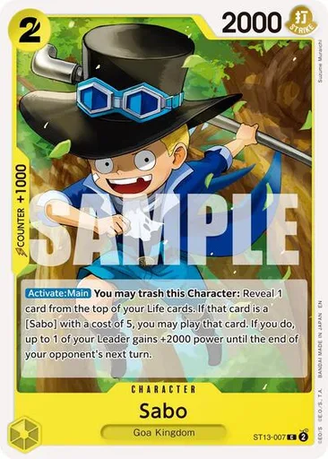 Sabo - ST13-007 (Pirate Foil)