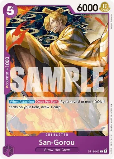 San-Gorou (Pirate Foil)