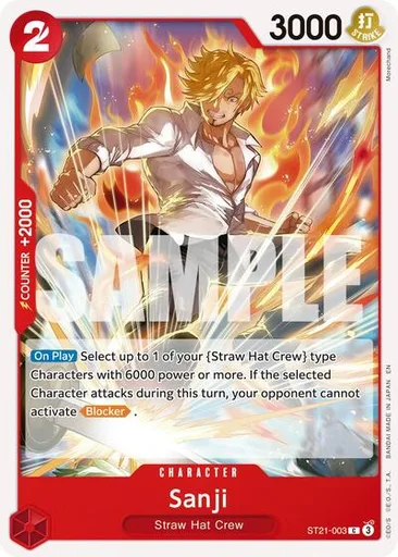 Sanji - ST21-003 (Pirate Foil)