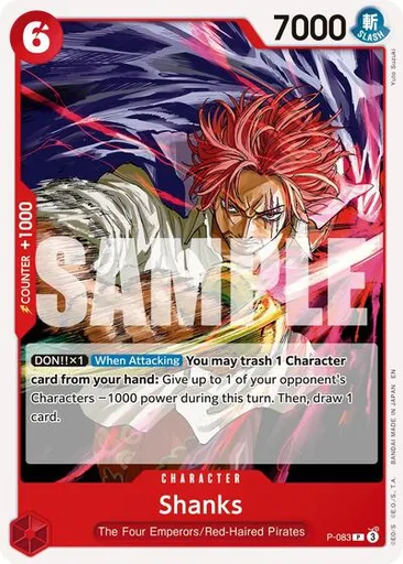 Shanks - P-083 (Pirate Foil)