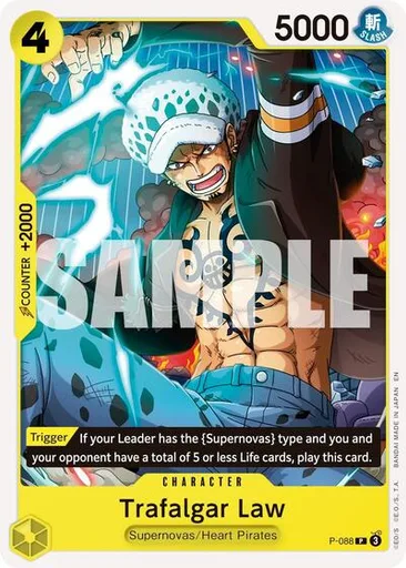 Trafalgar Law - P-088 (Pirate Foil)