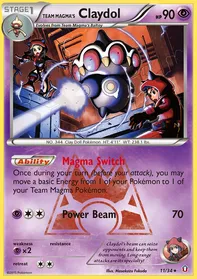 Team Magma's Claydol