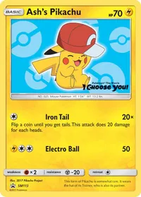 Ashs Pikachu SM113