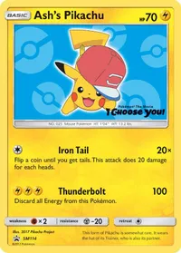 Ashs Pikachu SM114