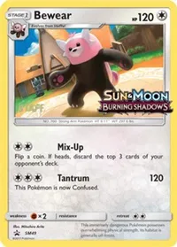 Bewear SM49 Prerelease Staff
