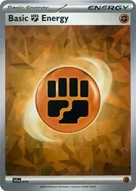 Basic Fighting Energy Cracked Ice Holo