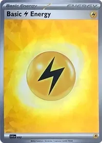 Basic Lightning Energy Cracked Ice Holo